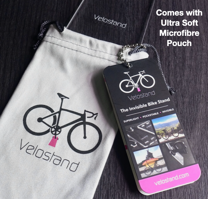 Velostand ORIGINAL Bike Stand + Phone attachment (2-in-1 BUNDLE)